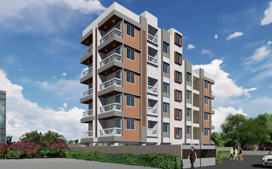 Prabha Heights residential building at Pimple Nilakh, PCMC